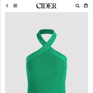 ISO!!!! Cider Halter Neckline Knit Tank Top